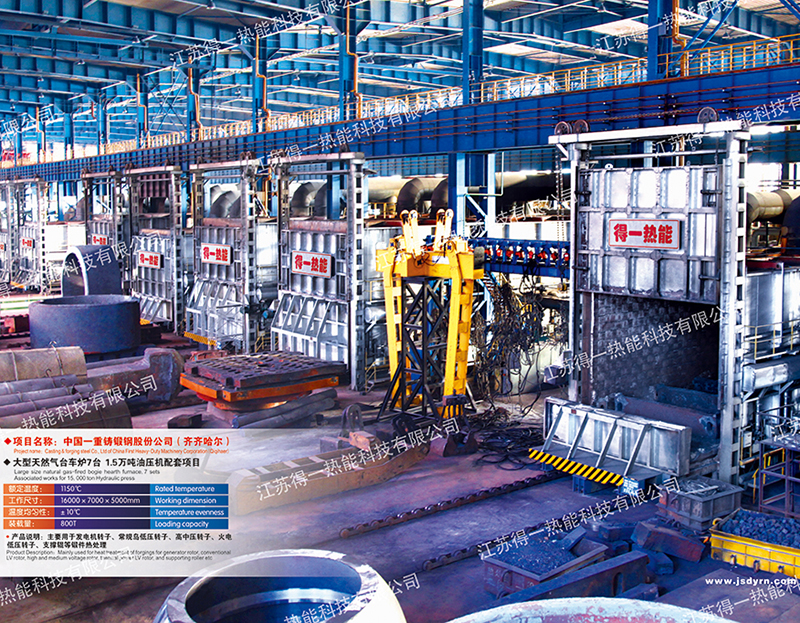 大型天然气台车炉